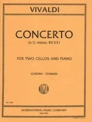 Concerto in G Minor, RV 531 – Cello Duet and Piano