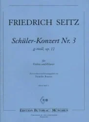 Concerto in G No. 3, Op. 12 – Violin and Piano