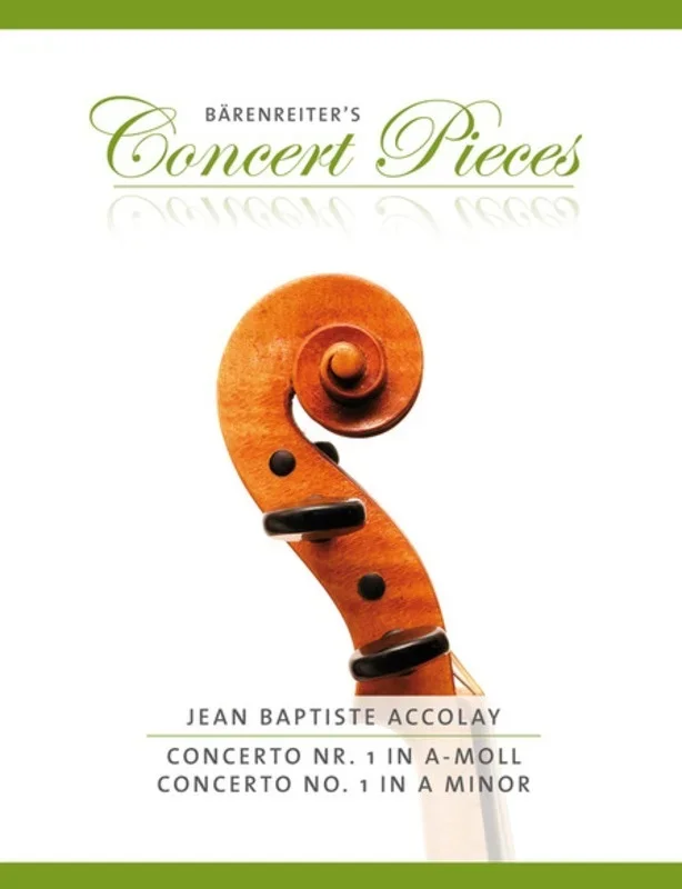 Concerto No 1 A Min Violin Piano Ed Sassmannshaus Book