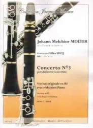 Concerto No. 3 – Clarinet in D and Piano