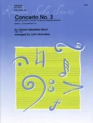 Concerto No. 3, BWV 974 – Baritone and Piano