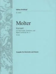 Concerto No. 3 in G Major – Clarinet in D and Piano