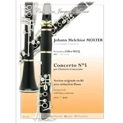 Concerto No. 5 – D Piccolo Clarinet & Piano