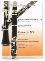 Concerto No. 6 – E-flat Piccolo Clarinet and Piano