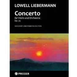 Concerto, Op. 74 – Violin and Piano