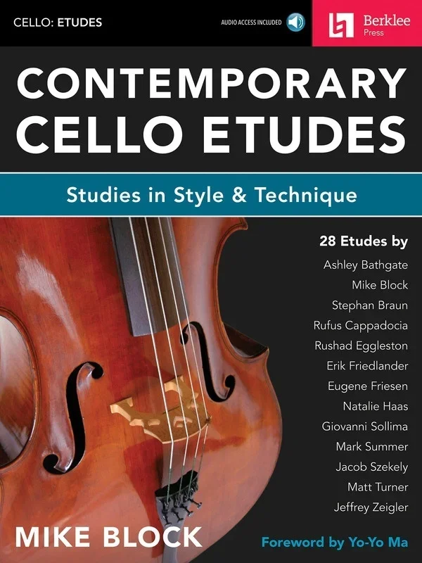 Contemporary Cello Etudes Book/Online Audio (Softcover Book/Online Audio)