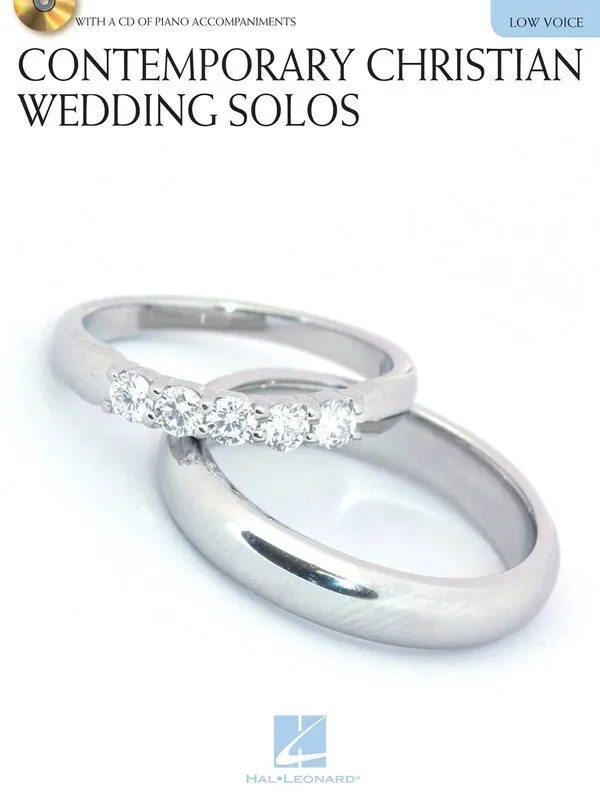 Contemporary Christian Wedding Solos Book/CD Low V (Softcover Book/CD)