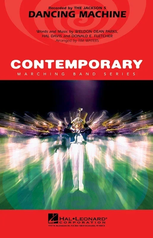 Contemporary Marching Band – Dancing Machine 3 (Music Score/Parts)