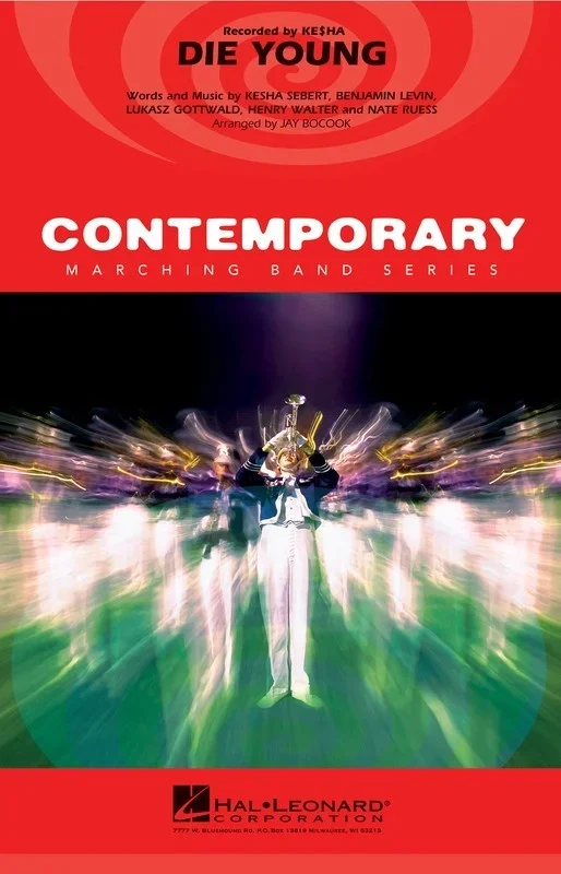 Contemporary Marching Band – Die Young 3 (Music Score/Parts)