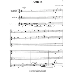 Contrast – Saxophone Trio (SAB)