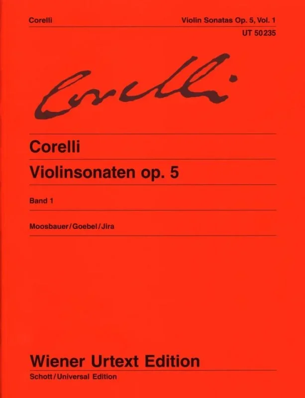 Corelli: Violin Sonatas, Op. 5 – Volume 1 (Nos. 1-6)
