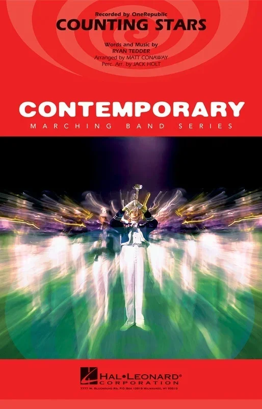 Counting Stars Marching Band (Music Score/Parts)