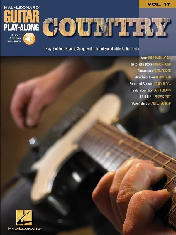 Country Guitar Play Along V17 Book/CD (Softcover Book/CD)