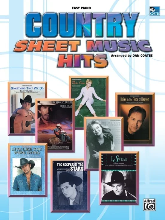 Country Sheet Music Hits – Easy Piano