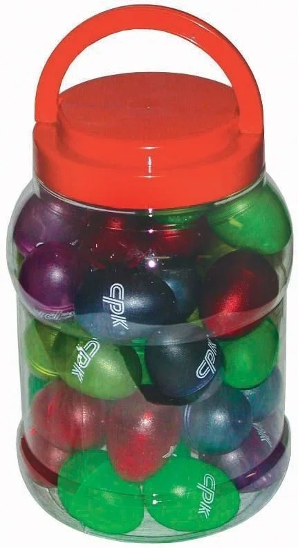 CPK – 20 Pairs Of Egg Shakers / Maracas Bulk School Percussion 5 Colours