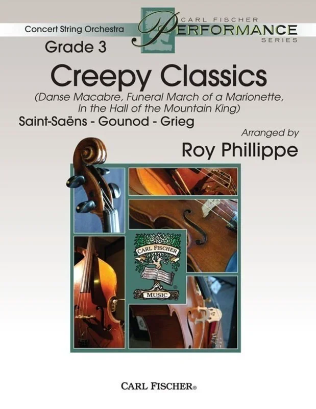 Creepy Classics So3 Score/Parts Book
