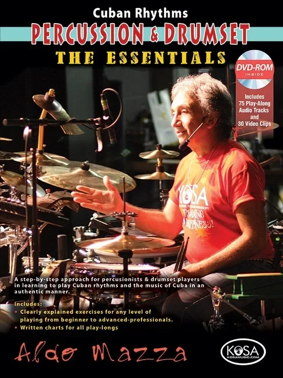 Cuban Rhythms For Percussion & Drumset Book/DVD