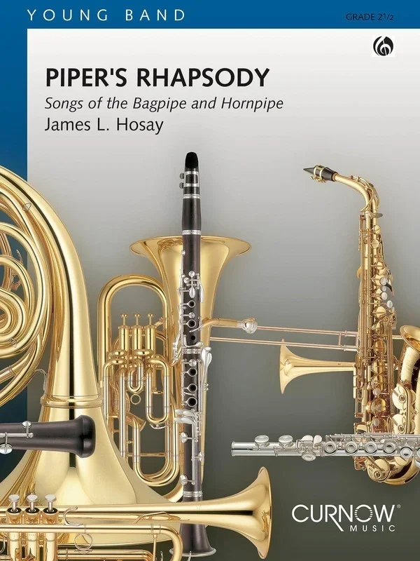 Curnow Concert Band – Pipers Rhapsody 2.5 (Music Score/Parts)