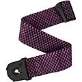 D’Addario 50 mm Nylon Guitar Strap Purple Checkers 2 in.
