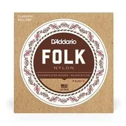 D’Addario EJ32 – Folk Nylon Ball End Guitar Strings