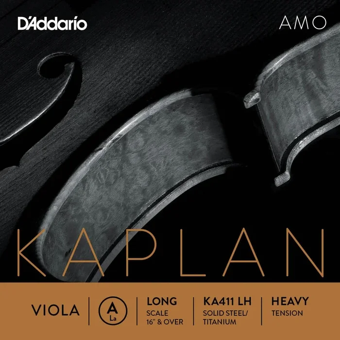 D’Addario Kaplan Amo Viola A String, Long Scale, Heavy Tension