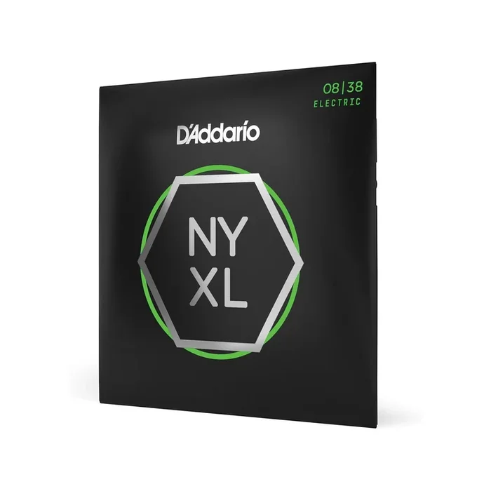 D’Addario NYXL0838 Nickel Wound Electric Guitar Strings Extra Super Light 8-38