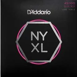 D’Addario NYXL45100 Light Gauge Long Scale Bass Strings 45-100