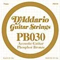 D’Addario PB030 Phosphor Bronze Acoustic Guitar Strings Single