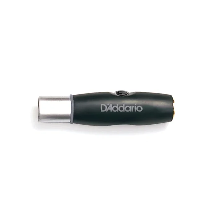 D’Addario XLR Male to 1/4 Inch Female Balanced Adaptor