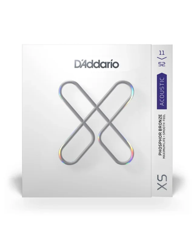 D’Addario XS Custom Light Phosphor Bronze Acoustic Guitar Strings