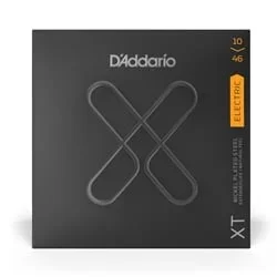 D’Addario XT Nickel Coated 10-46 Regular Light Electric Guitar Strings