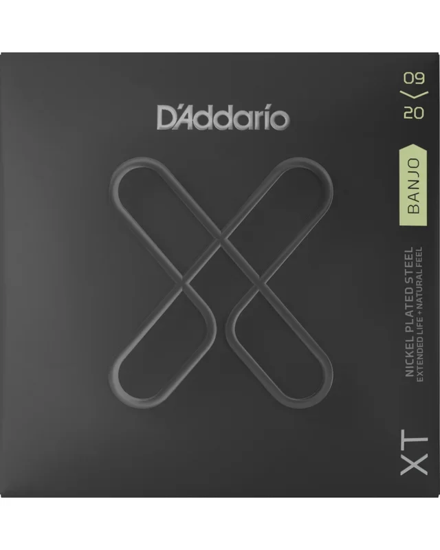 D’Addario XT Nickel Light Gauge 5-String Banjo Strings