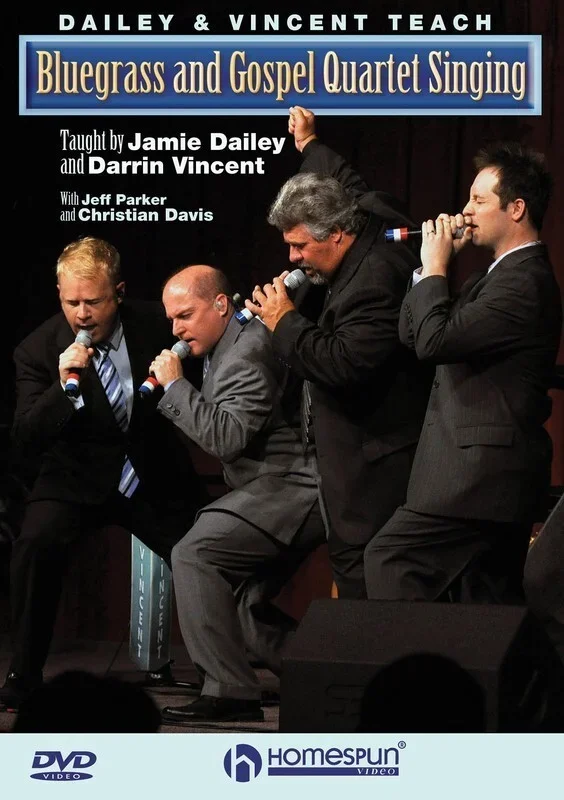 Dailey and Vincent Teach Bluegrass Gospel Quartet Singing DVD (DVD Only)