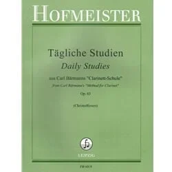 Daily Studies from Method for Clarinet, Op. 63 – Clarinet