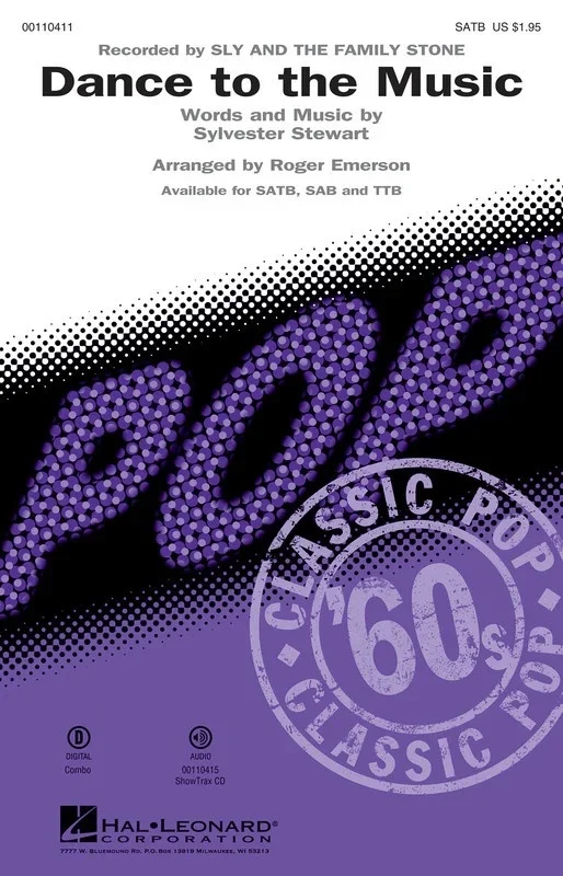 Dance To The Music SATB (Octavo)
