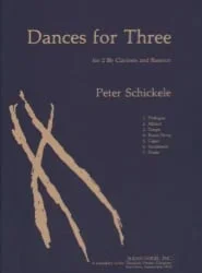 Dances for 3 – 2 Clarinets and Bassoon