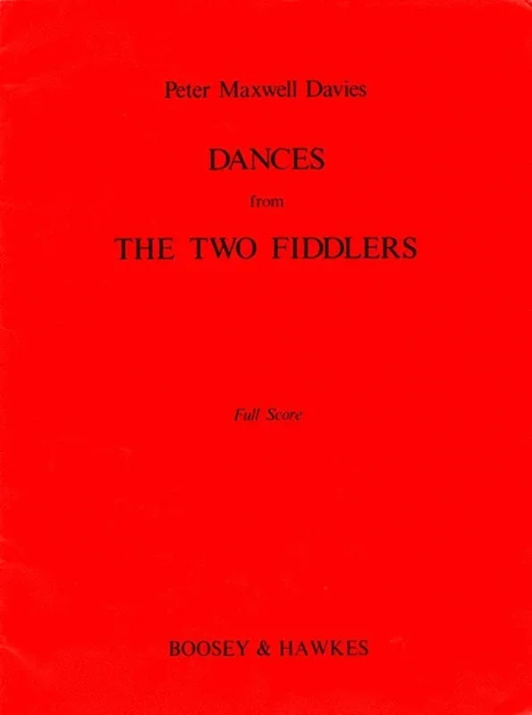 Dances From The Two Fiddlers Full Score Book