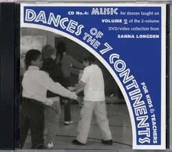 Dances of the Seven Continents Vol. 2 – CD/Syllabus