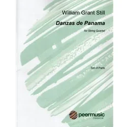 Danzas de Panama – String Quartet Parts