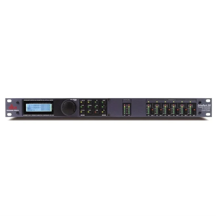 dbx 260 DriveRack Loudspeaker Management System – Professional Audio Control for Tours & Installations, High-End Sound Quality