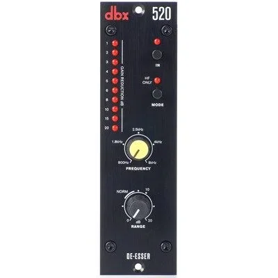 DBX 520 De-Esser – 500 Series Module for Vocal Clarity & Sibilance Control