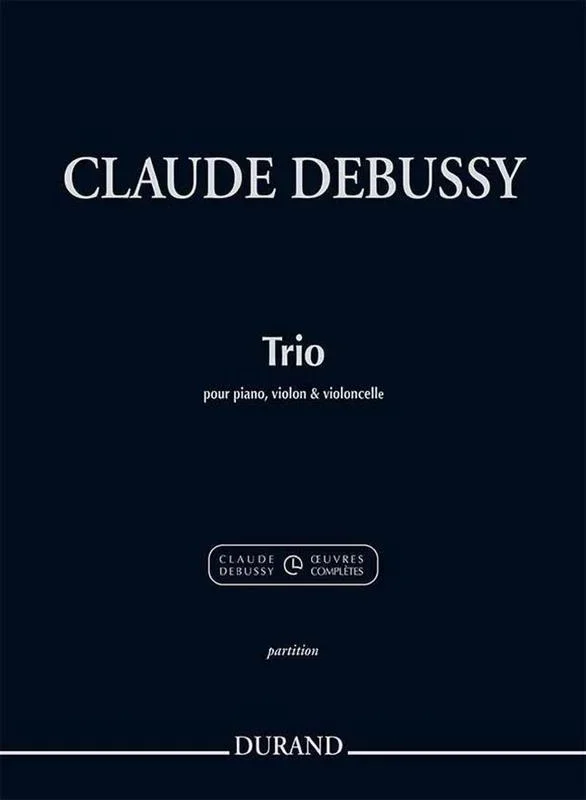 Debussy – Trio Piano/Violin/Cello Book
