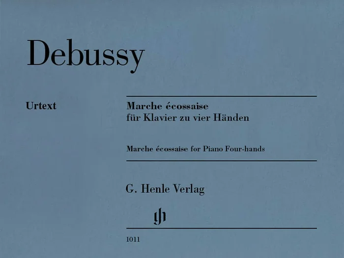 Debussy: Marche écossaise (piano, 4-hands)