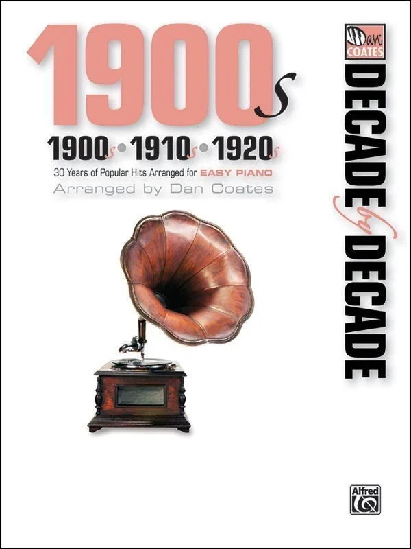 Decade By Decade 1900S 1910S 1920S Easy Piano (Softcover Book)