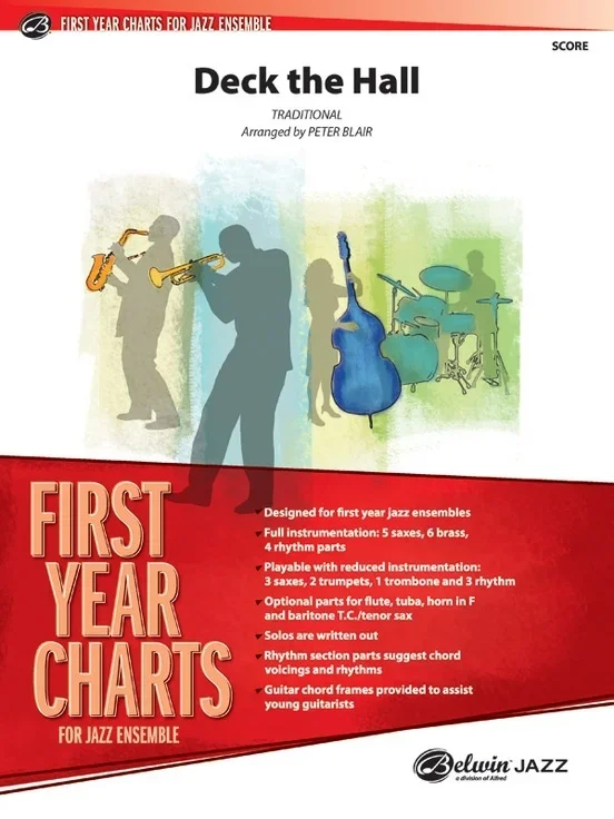 Deck The Hall Junior Ensemble Gr 1 Conductor Score