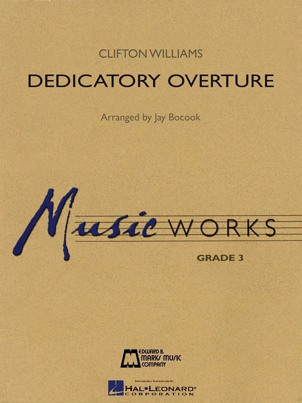 Dedicatory Overture Mw3 Score/Parts (Pod) (Music Score/Parts/CD)