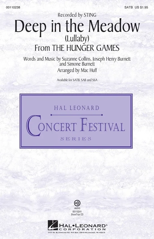 Deep In The Meadow (Hunger Games) SATB (Octavo)