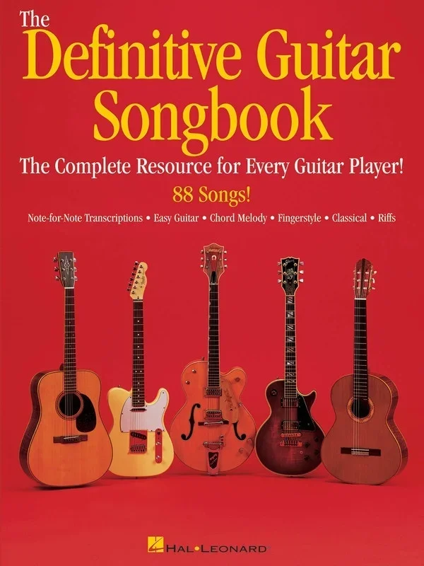 Definitive Guitar Songbook (Softcover Book)
