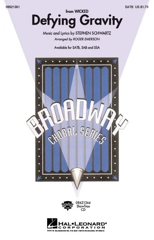 Defying Gravity ShowTrax CD (CD Only)
