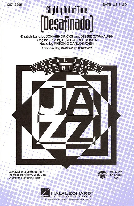 Desafinado (Slightly Out Of Tune) ShowTrax CD (CD Only)